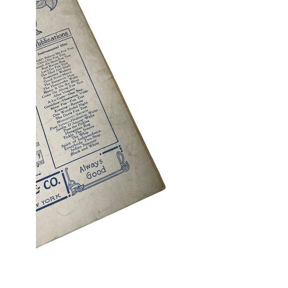 1916 Dont Turn The Smiles To Tears Sheet Music Richard Whiting Daisy Sullivan - Picture 10 of 11